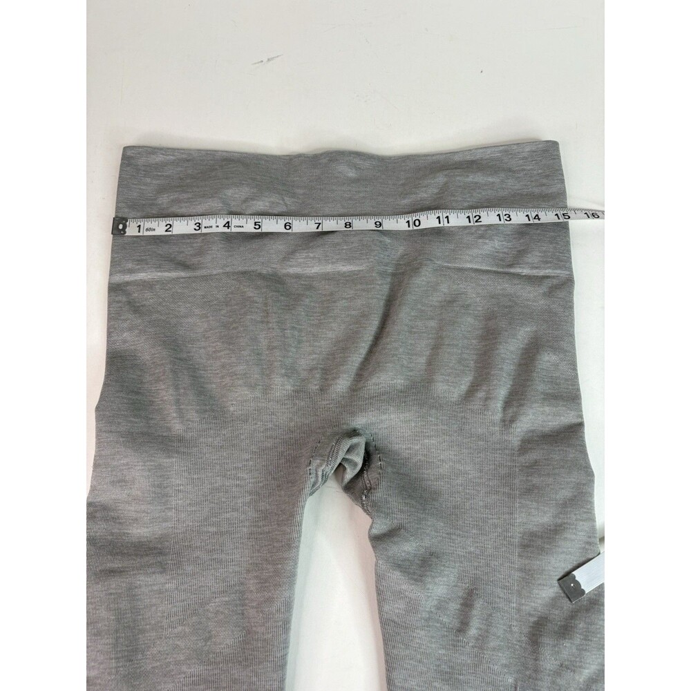 Blanqi Maternity Leggings, Medium, Grey, Stretch Leggings, Striped Legs - Picture 5 of 9